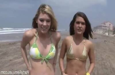 View these stunning girls showing their tits and pussy during spring break party. on youpornvideos.one