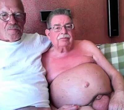 Grandpa couple on cam on youpornvideos.one