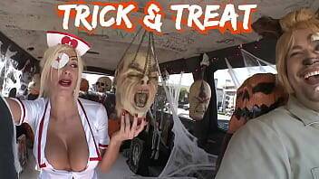 BANGBROS - Halloween Special With Puma Swede On The Bang Bus #FBF on youpornvideos.one