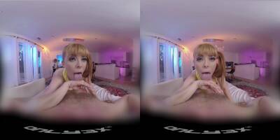 Virtual reality with Penny Pax giving a titjob with a cumshot ending on youpornvideos.one