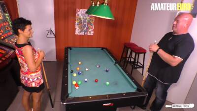 Rough Sex On The Pool Table With Slutty German Wife - Germany on youpornvideos.one