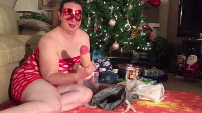 Christmas Eve Unboxing if My New 12 Inch Cock - Masturbation on youpornvideos.one