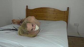 Ariel Anderssen Zip tie Selfbondage gone wrong on youpornvideos.one