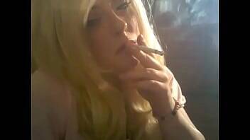 Blonde British MILF Tina Snua Smokes A Menthol Cigarette - Britain on youpornvideos.one