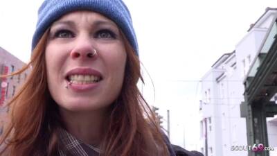 GERMAN SCOUT - ROUGH ANAL SEX FOR SKINNY GINGER TEEN LANA AT PICKUP CASTING IN BERLIN - German - Germany - city Berlin on youpornvideos.one