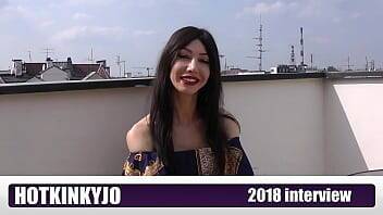 HOTKINKYJO Interview (2018 & remastered 2021). Official interview with real pornstar! on youpornvideos.one