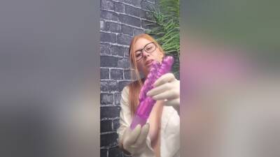 Ginger Asmr - 7 September 2021 - Testing New Double Penatrating Toy on youpornvideos.one