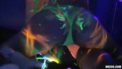 Blacklight Foursome - Madrid - mofos on youpornvideos.one