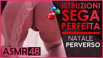 JOI ITALIANO - Istruzioni Sega Perfetta NATALE PERVERSO - Italiana Dialoghi ASMR on youpornvideos.one