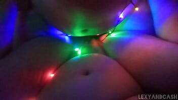 LexyAndCash Fucking In Christmas Lights Part 2 on youpornvideos.one