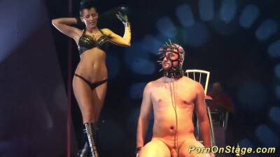 Extreme Fetish Show On Stage on youpornvideos.one