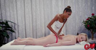 Not A Normal Massage And - Luna Corazon And Marilyn Sugar - Czech Republic on youpornvideos.one