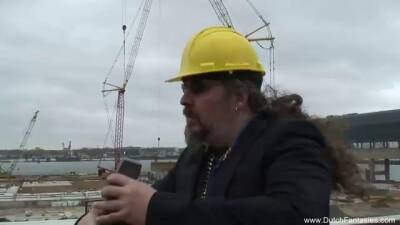 Dutch slut had sex with some horny construction workers and would like to have it again - Netherlands on youpornvideos.one