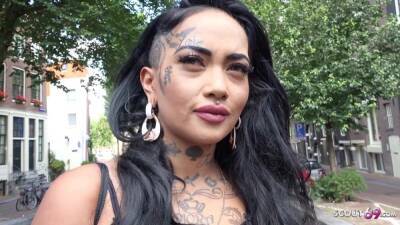 GERMAN SCOUT - BROWN LATINA INK INSTAGRAM MODEL BIBI PICKUP TO FUCK IN AMSTERDAM - Reality - Germany - city Amsterdam on youpornvideos.one