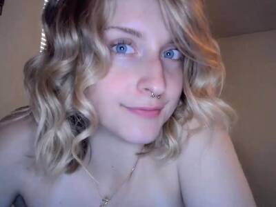 Blonde solo jerking off on youpornvideos.one