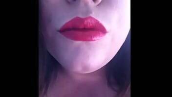 He's Lips Mad! BBW Tina Snua Talks Dirty Wearing Red Lipstick - Britain on youpornvideos.one