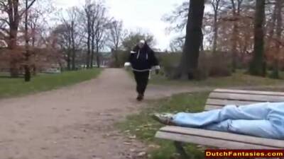 Dutch nun is often giving blowjobs to homeless men and even riding their rock hard dicks - Netherlands on youpornvideos.one