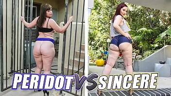 BANGBROS - Battle Of The GOATs: Lily Sincere VS Virgo Peridot on youpornvideos.one