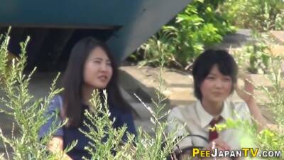 Japanese teens in uniform pissing - Japan on youpornvideos.one