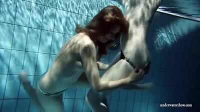 Zuzana And Lucie Underwater Swimming Lesbos on youpornvideos.one