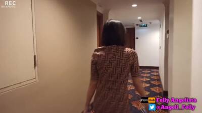 Check in With a Beautiful Stewardess from Indonesia - Indonesia on youpornvideos.one