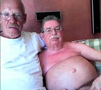 Grandpa couple on cam on youpornvideos.one