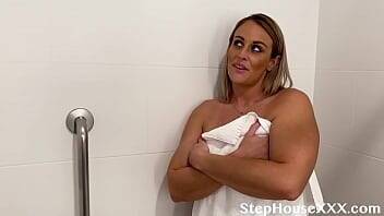 Step mom caught in the bathtub on youpornvideos.one