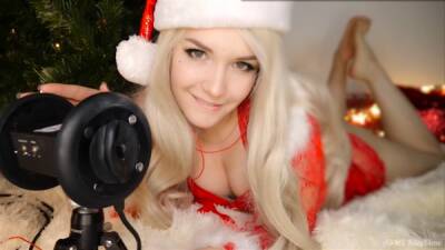 Kittyklaw Asmr Santa Girl Licking, Mouth Sounds, Triggers Patreon Video on youpornvideos.one