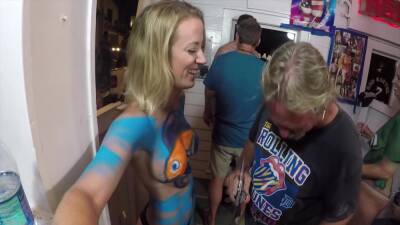 Nude Patreon - 6 November 2018 - Key West Fantasy Fest 2018 Body Pain on youpornvideos.one