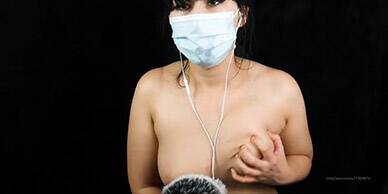 Masked Asmr Porn Topless Vibrator Video on youpornvideos.one