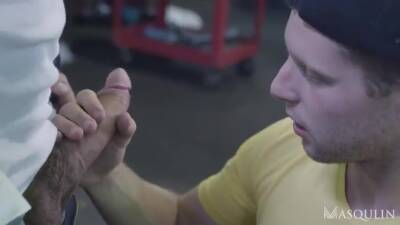 Car Mechanic Fucks Boy at Workshop on youpornvideos.one