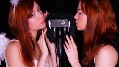 Maimy Asmr - Twin Angels Cleaning Your Ears on youpornvideos.one