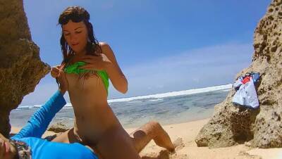 SEX on Wild TROPICAL BEACH # Butt Plug+Good Mood+Sun+Ocean= GOOD FUCK on youpornvideos.one