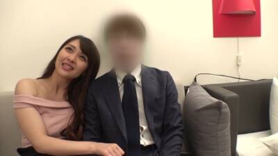 A perverted beautiful wife is disturbed with another stick in front of her husband - Japan on youpornvideos.one