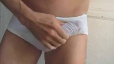 Briefs bulge on youpornvideos.one