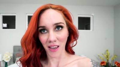 Redhead Nova Sky Stays Firm With Yoga And Masturbation on youpornvideos.one