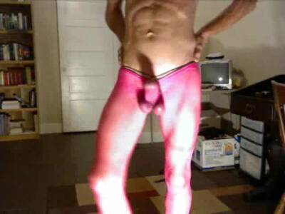 BOB MILGATE PINK FISHNET PANTYHOSE EXPOSURE on youpornvideos.one