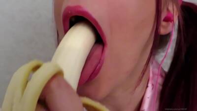 Flirtyasmr 29 February 2020 - Asmr Banana on youpornvideos.one