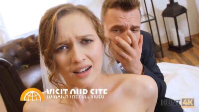 Homeowners blond girlfriend seduced and drilled by rich hunter on youpornvideos.one