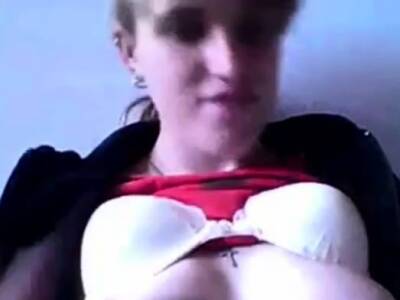 Ugly girl and her boobs on youpornvideos.one