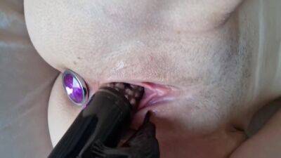 Dildoing My All Holes With My New Sextoys Until Orgasm- Extreme Close Up 10 Min on youpornvideos.one