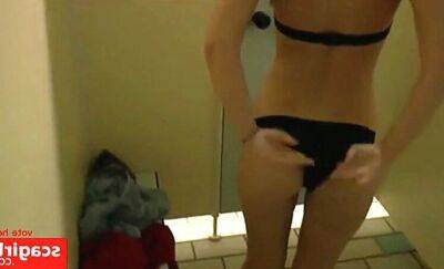 Amateur teen fuck in the changing room on youpornvideos.one