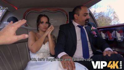 Bride permits husband to watch her having ass scored in limo - Czech Republic on youpornvideos.one