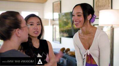 Straight Asian Teen Seduced By Flirty Ebony Lesbian - Alexis tae on youpornvideos.one