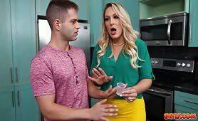 Charley bang stepson Nicky to get preggy on youpornvideos.one