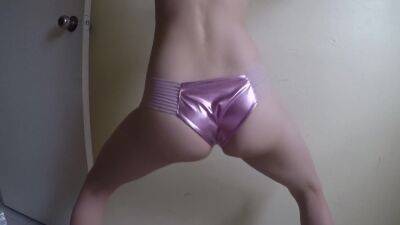 My New Pink Satin Panties on youpornvideos.one