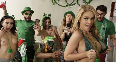 Saint Patricks day love party on youpornvideos.one