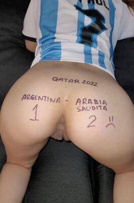 World Cup result on the ass of a PAWG teen on youpornvideos.one