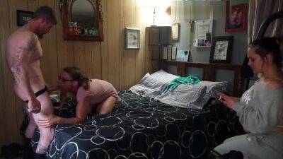 Her Teen Friend Stayed The Night To Watch Her Get Fucked[full Video] on youpornvideos.one