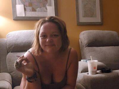 Mommy Is Ready To Relax And Smoke With You on youpornvideos.one